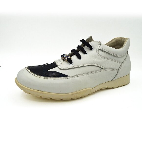 Mauri Ladies L532 Casuals White Blue - Picture 1 of 2